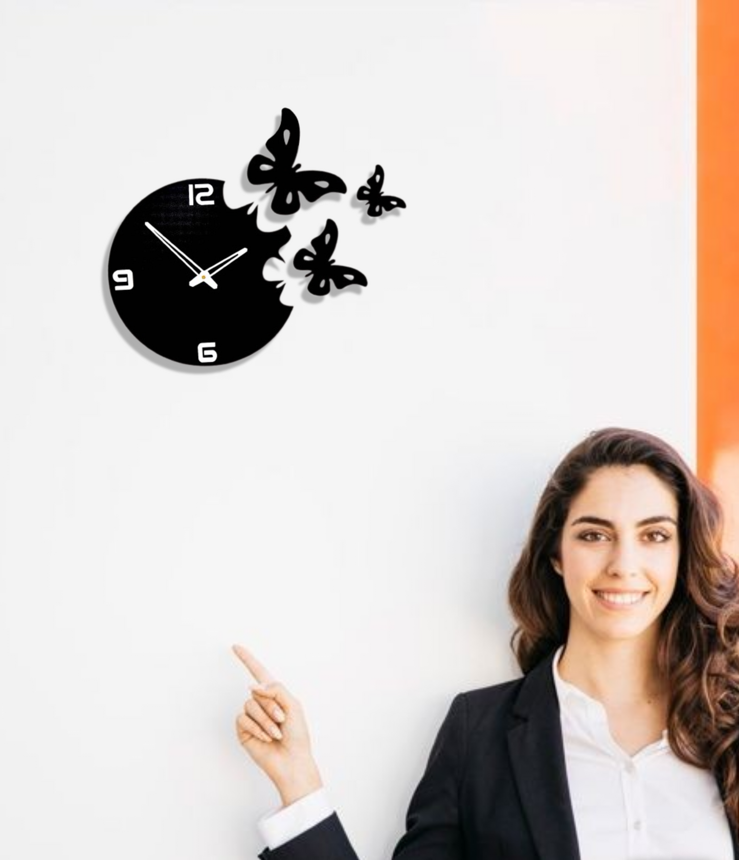 Bring Nature Indoors with Our Butterfly Wall Clock