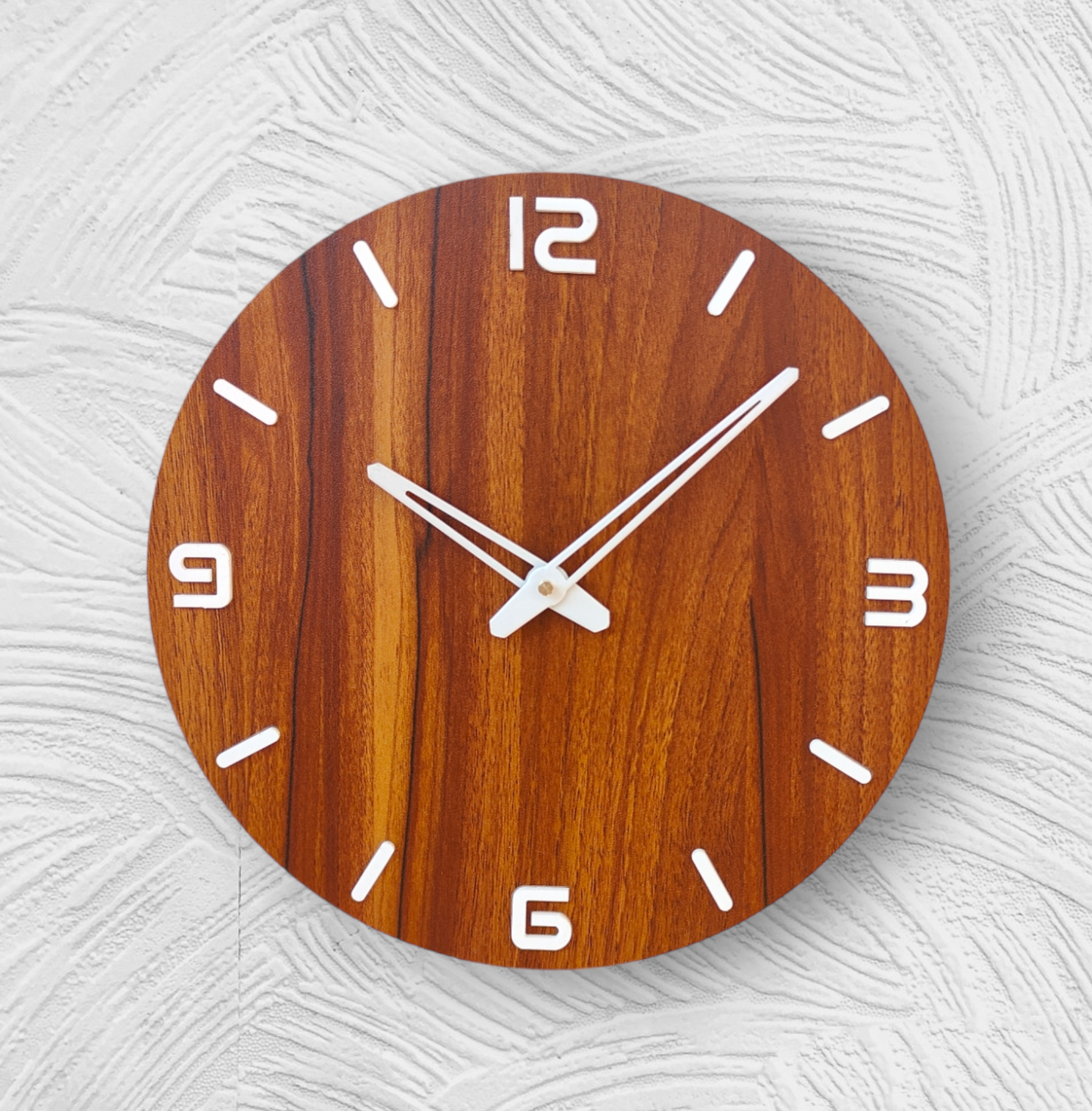 Wooden Wall Clock - Minimalist Home Decor