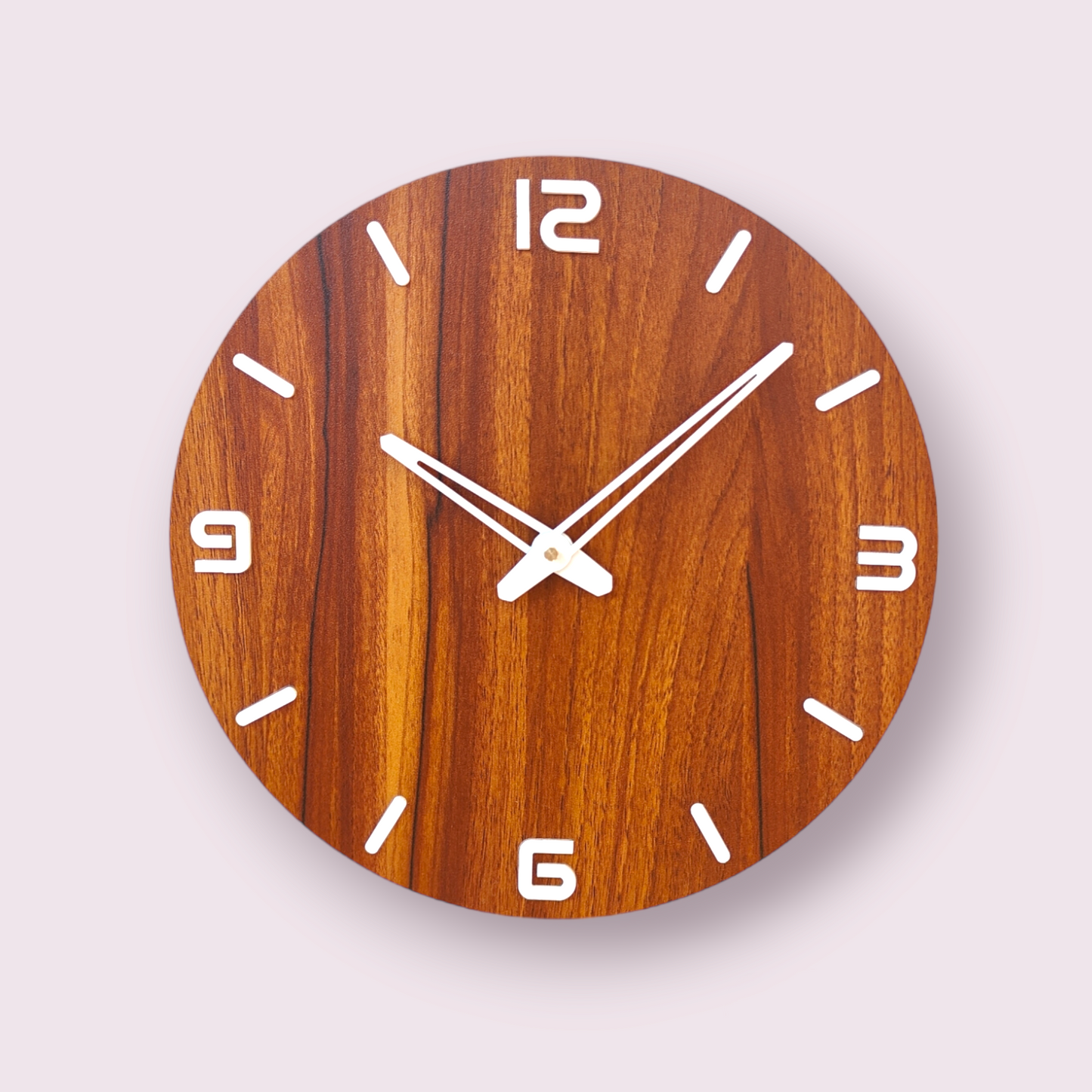 Wooden Wall Clock - Minimalist Home Decor