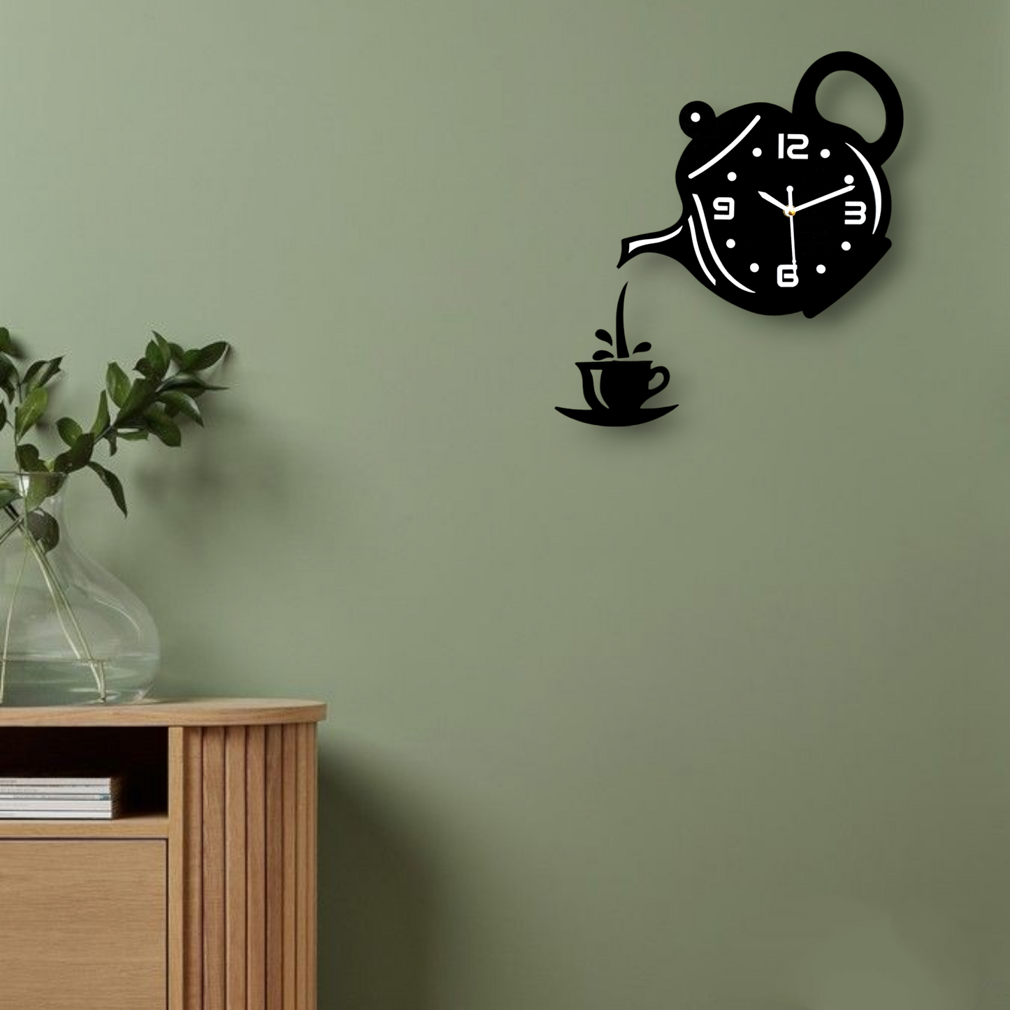 Kettle Wall Clock