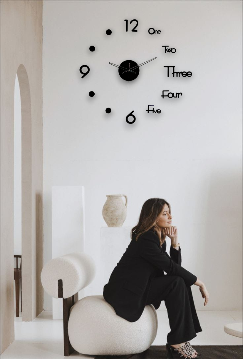 Minimalist Modern Wall Clock