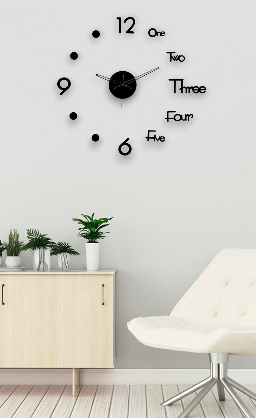 Minimalist Modern Wall Clock
