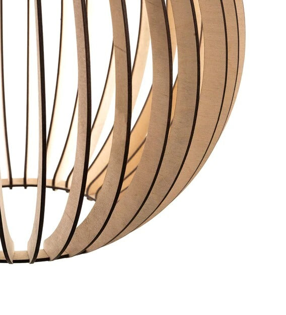 T Line Decor Bongo Birch Wood Lamp
