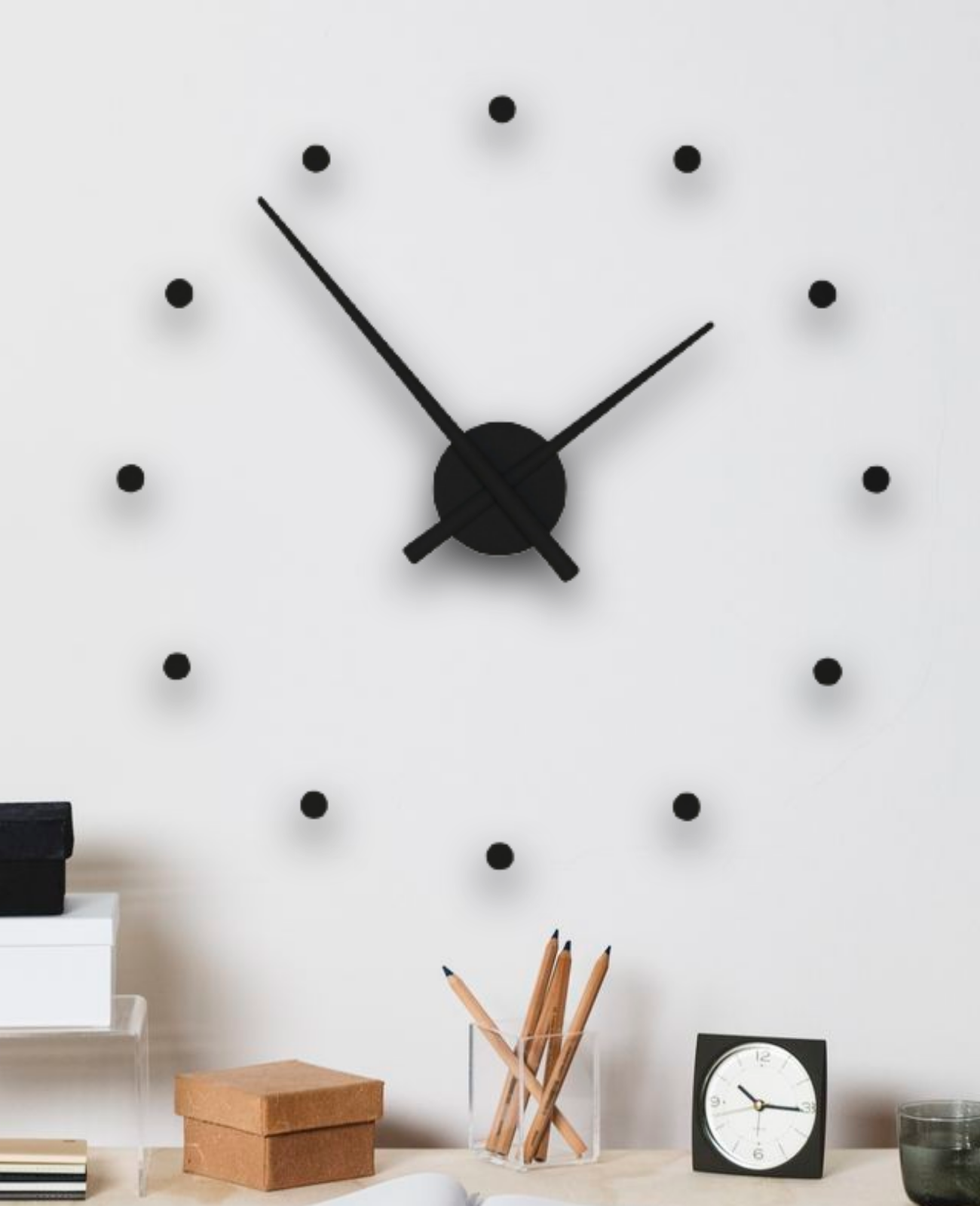 Modern Minimalist DIY Wall Clock