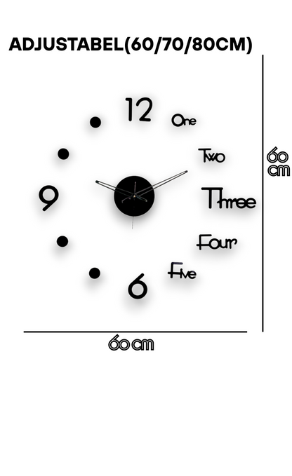 Minimalist Modern Wall Clock