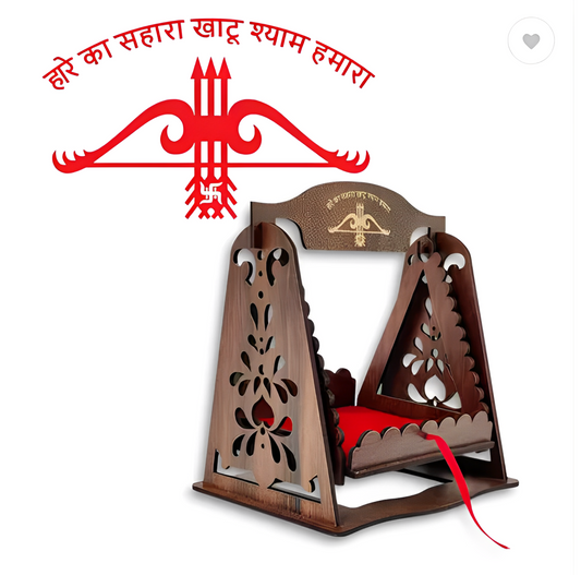 Khatu Shyam Ji Ka Palna – Premium Wood Design
