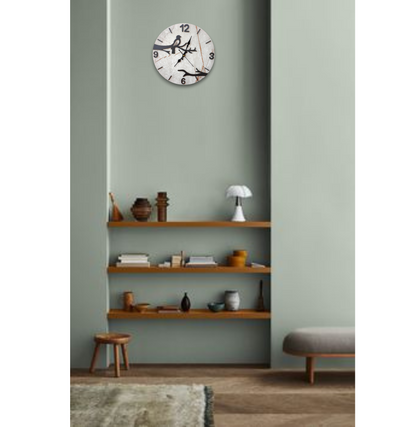 Vintage Marble Effect Modern Farmhouse Wall Clock