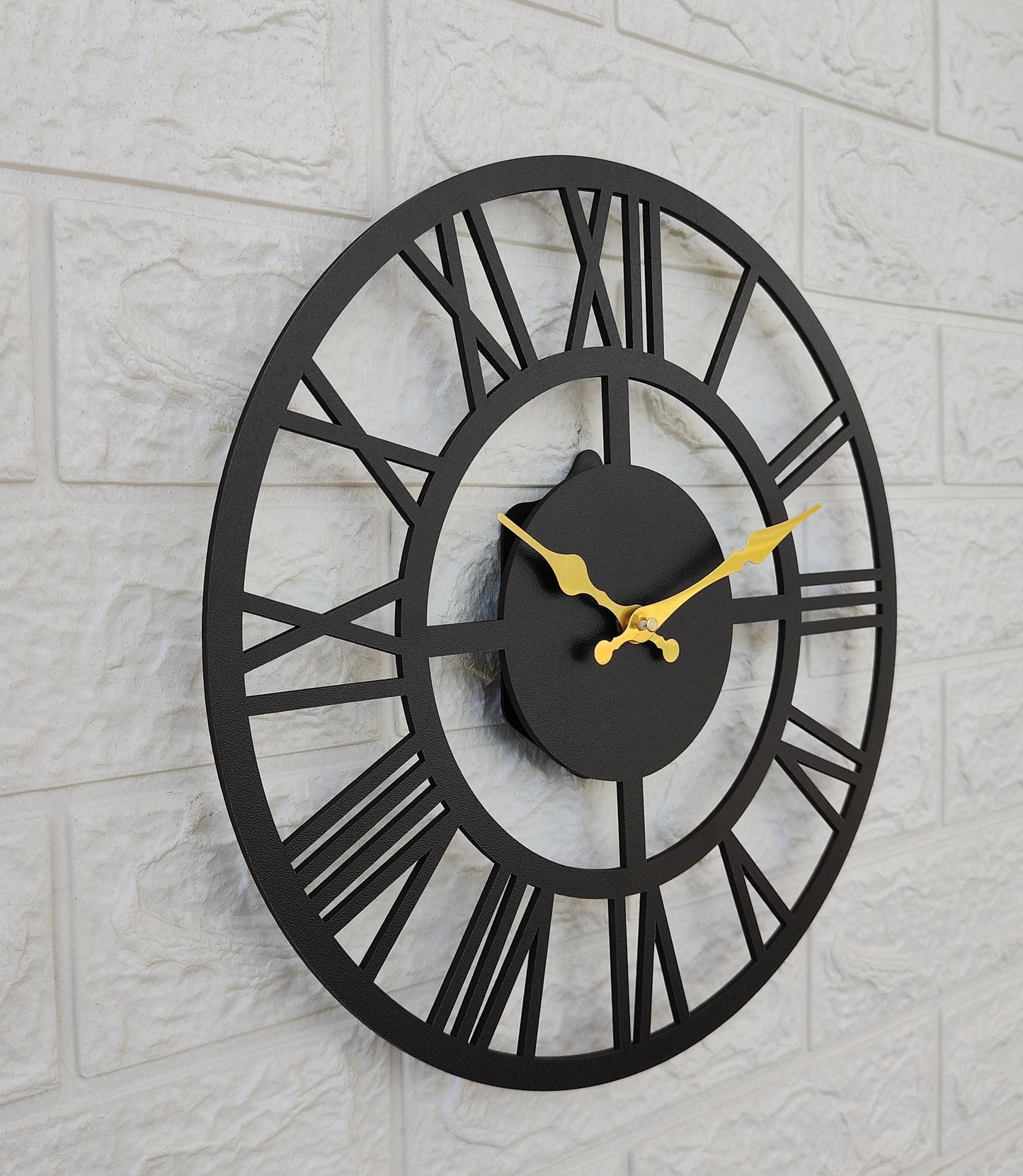 Roman Numeral Wall Clock - Timeless Design