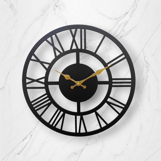 Roman Numeral Wall Clock - Timeless Design