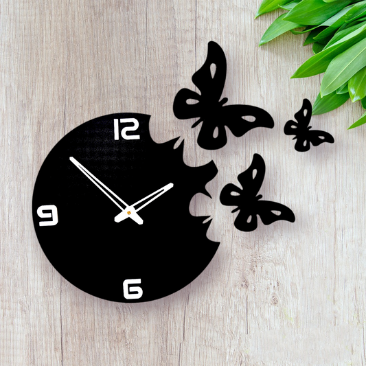 Bring Nature Indoors with Our Butterfly Wall Clock