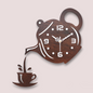 Dark Kettle Wall Clock