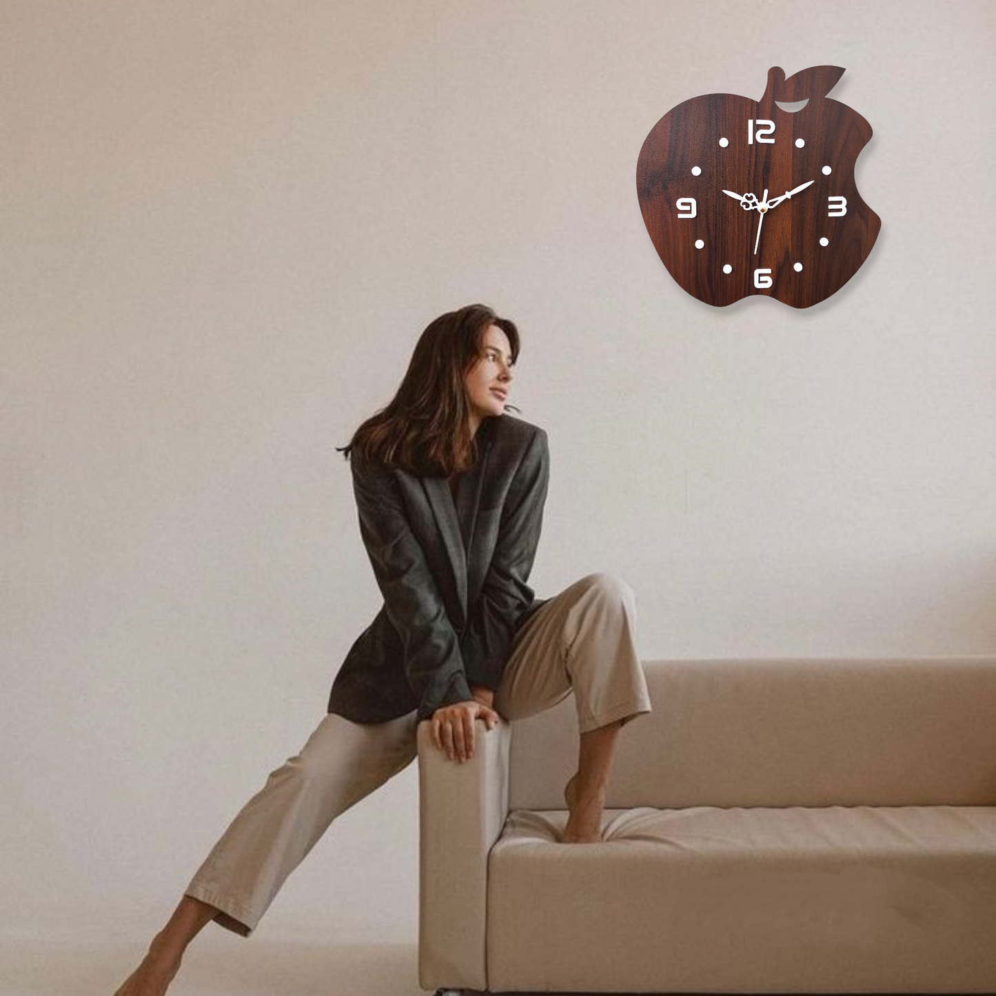 Apple Fancy Wall Clock