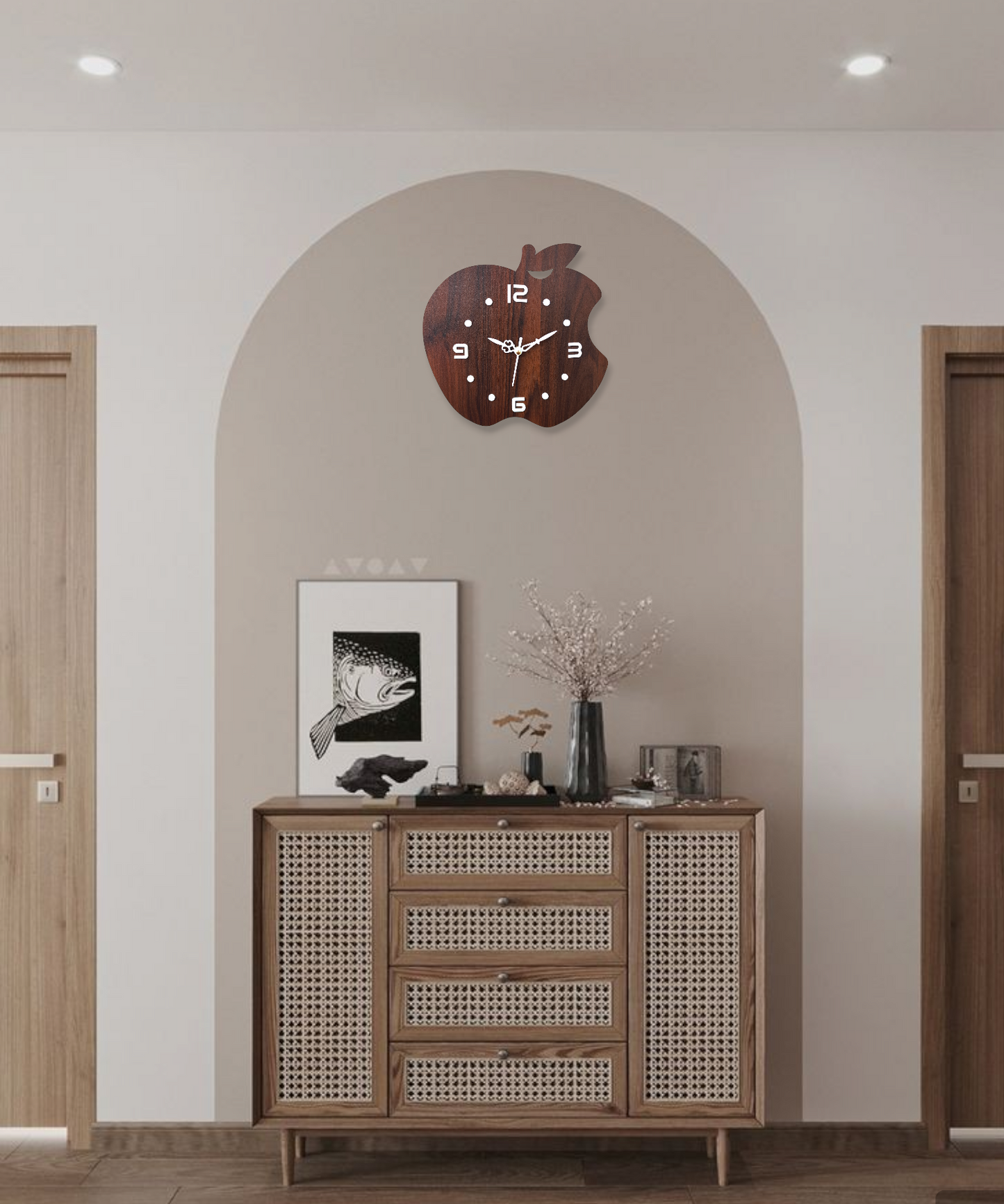 Apple Fancy Wall Clock