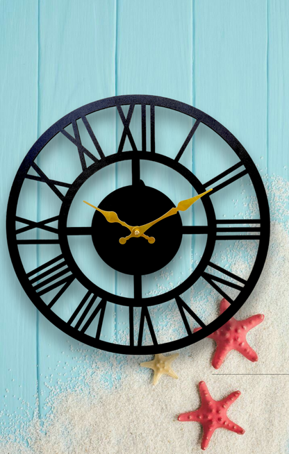 Roman Numeral Wall Clock - Timeless Design