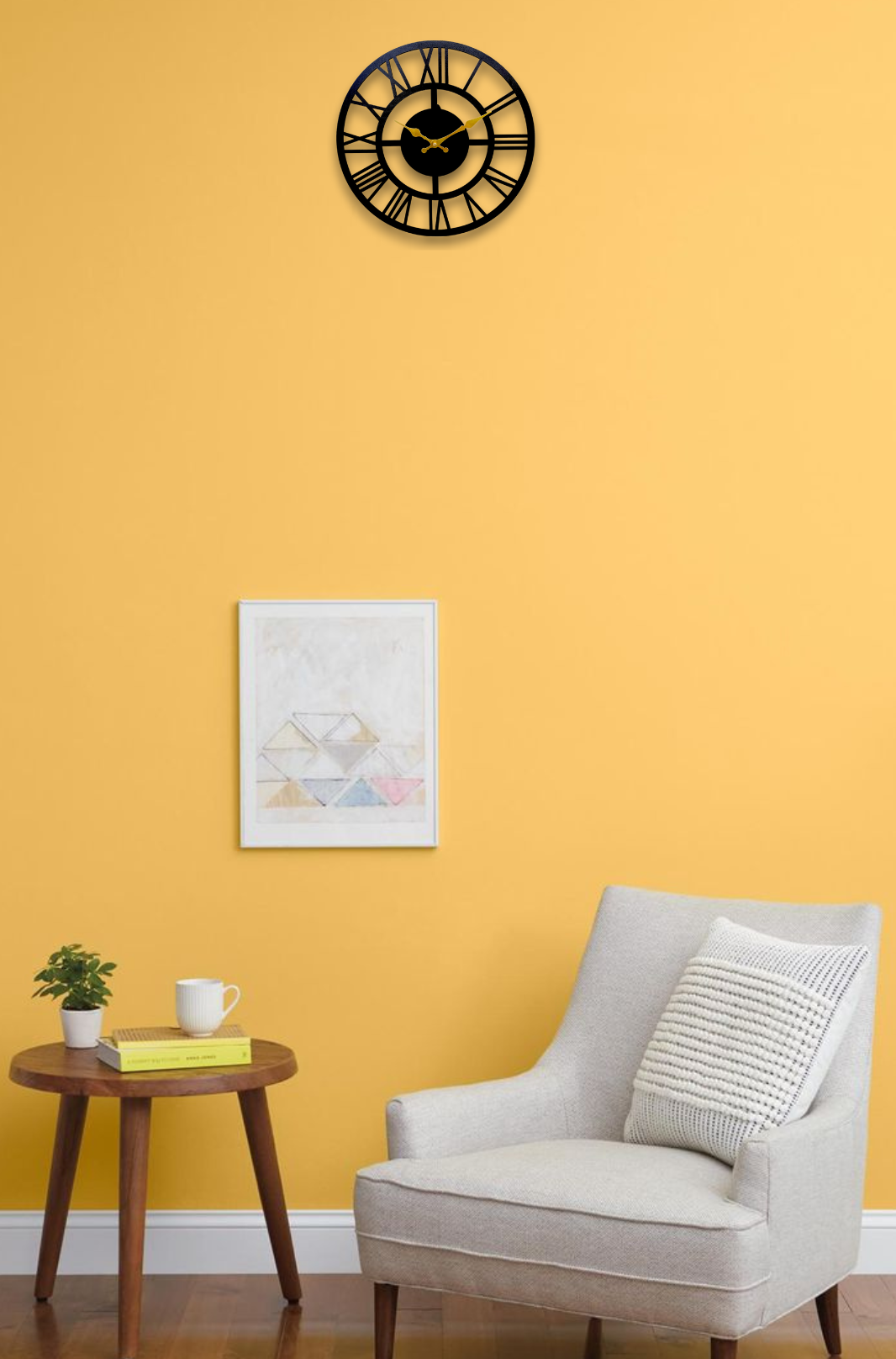 Roman Numeral Wall Clock - Timeless Design