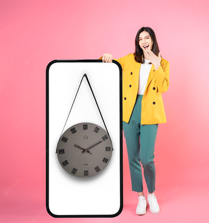 Timeless Elegance" Wall Clock - A Statement Piece for Your Home