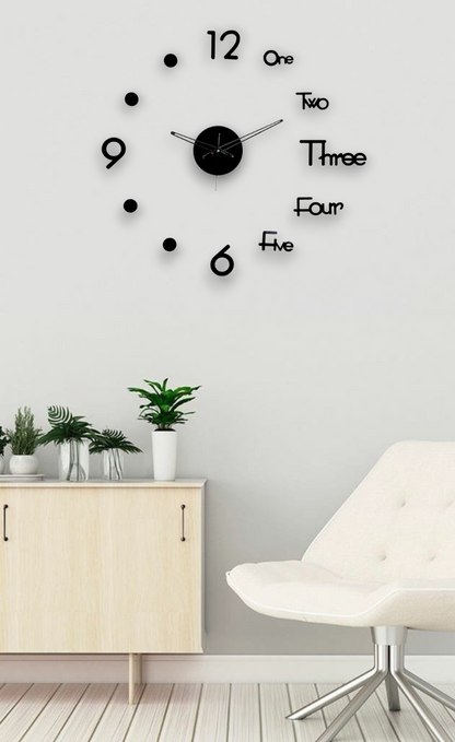 Minimalist Modern Wall Clock