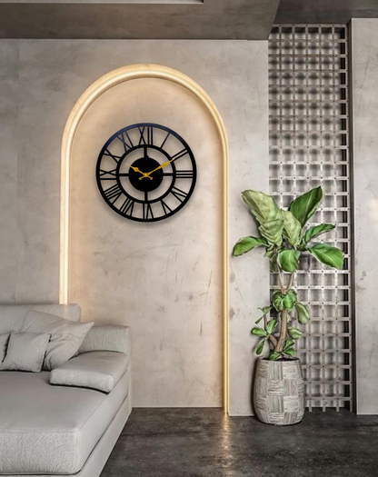 Roman Numeral Wall Clock - Timeless Design